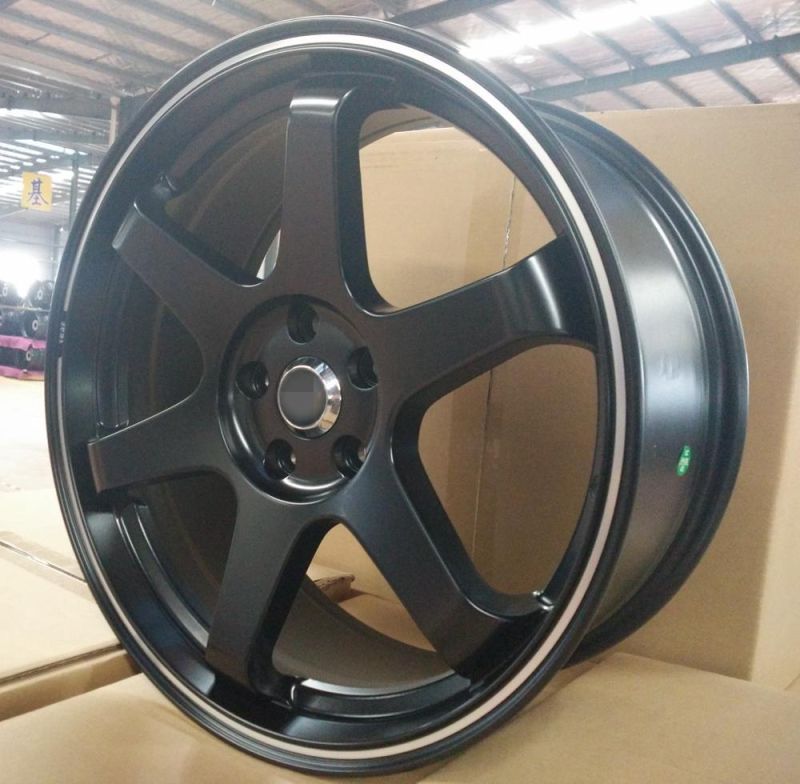 for Japanese Style Te37 15 17 18 Inch 4 5 Holes Alloy Wheels