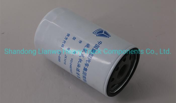 Sinotruck Heavy Truck Original Parts Weichai Diesel Engine Parts Oil Filter Vg1246070031