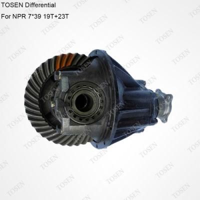 Npr 7X39 19t 23t Differential for Npr Car Accessories Car Spare Parts