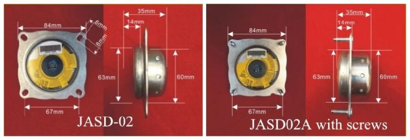 Dual Plug Airbag Inflator for Jasd-01d