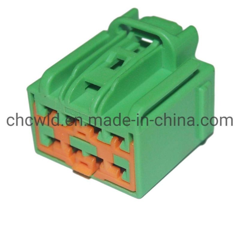 Automotive Connector Female 8p Plug and Play Yy9082821-1 for Ford Door Green Connector