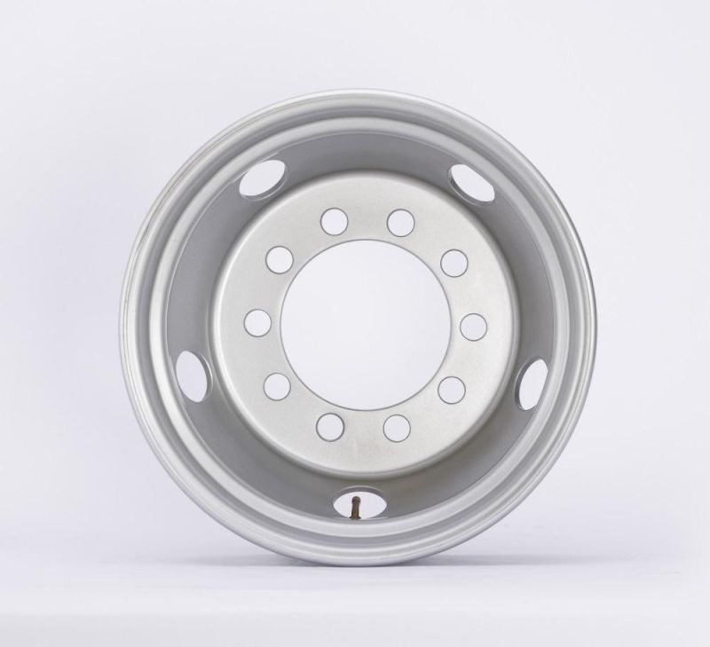 6.75X17.5 17.5" Inch Truck Bus Trailer Dump Wheel Hub Rim Chrome Wheel Rim