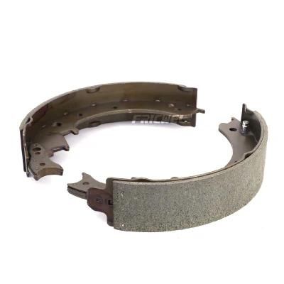 High Performance Shoes Longer Life Higher Coefficient Comfortable Hardness Cost-Effective Brake Shoes with ISO/Ts16949