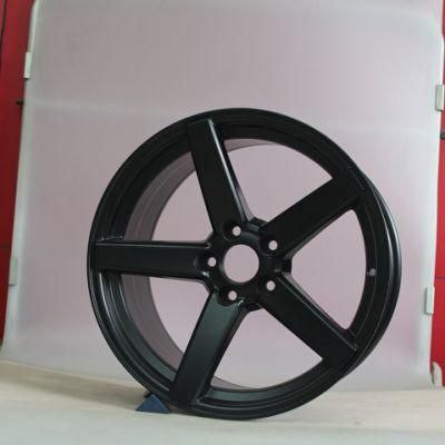 15 Inch Aftermarket 5X100 5X120 Matte Silver Full Painting Wheels Vossen Car Rims