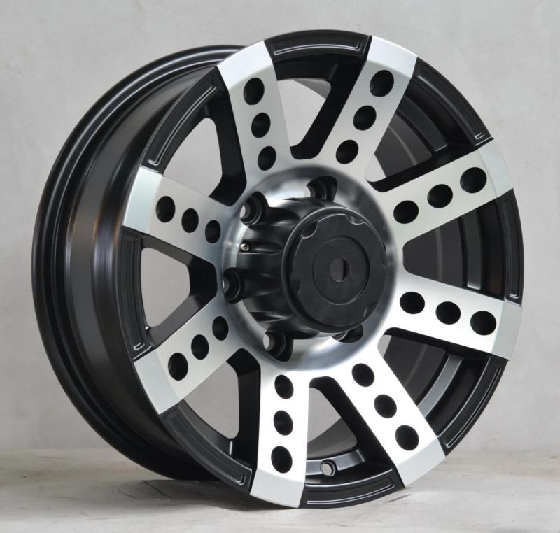 J838 JXD Brand Auto Spare Parts Alloy Wheel Rim Aftermarket Car Wheel