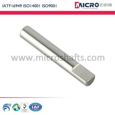 ISO Certified Customized CNC Knurling Turned 316L Stainless Steel Precision Shaft for Micro Home Appliances Motor Medical