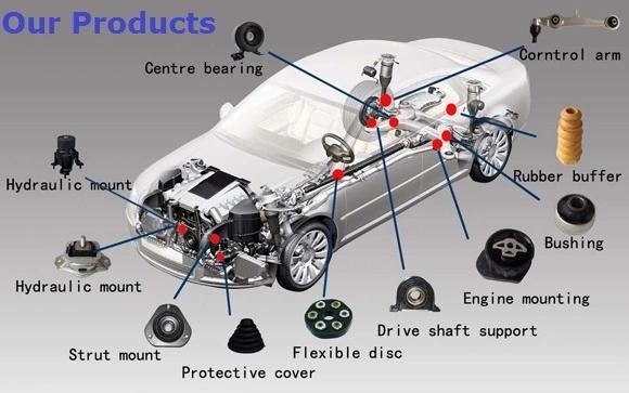 Auto Parts Torque Rod Bushing for Isuzu, Mitsubishi, Hino, Hyundai 55542-Z2005 55542-Z2008