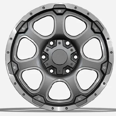 17X8.5 20X9.0 6X139.7 Machine Face Positive Alloy Wheel Rims for Car Prod_~Car Alloy Wheel Impact off Road Wheels