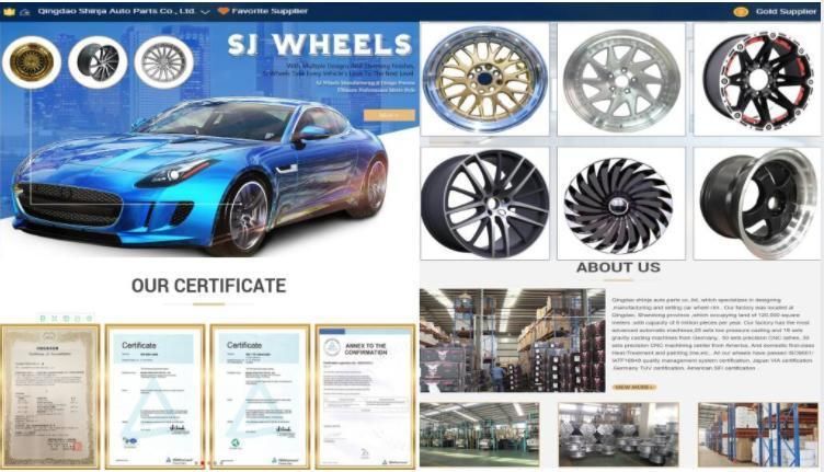 Alumilum Alloy Wheel Rims 12/15/19 Inch 4/5 Hole 35 Et Black Wheels for Passenger Car Wheel China Professional Manufacturer