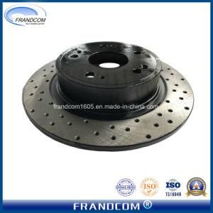 Coated Drilled Performance Car Brake Rotor Brake Discs for Honda