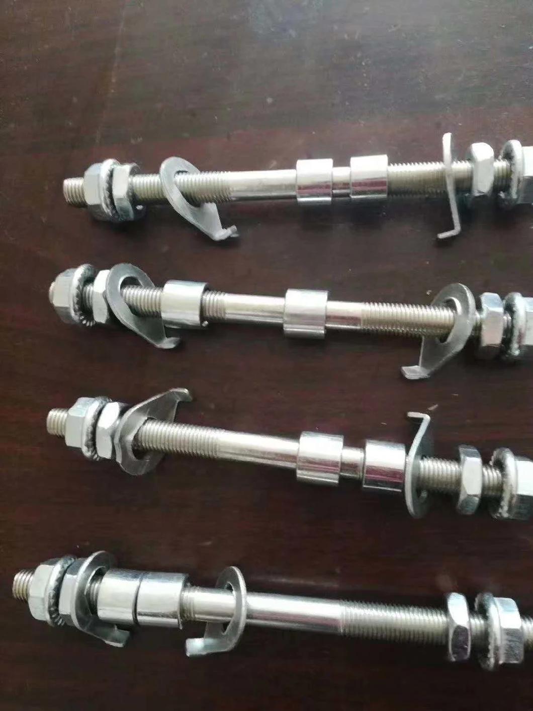 Bicycle Axle Bike Hub Spindle with Ball Retainer and Quick Release or with Bearing