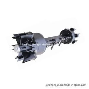 Six Spoke Axle Trailer Axle Spider Axle Rear Axle German Style Axle for Semi Trailer Vehicle Part and Truck Parts