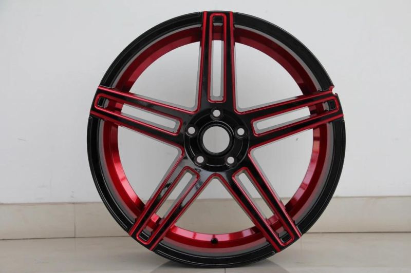 20*8.5 20*9.5 Staggered Alloy Wheel Rim with Milled