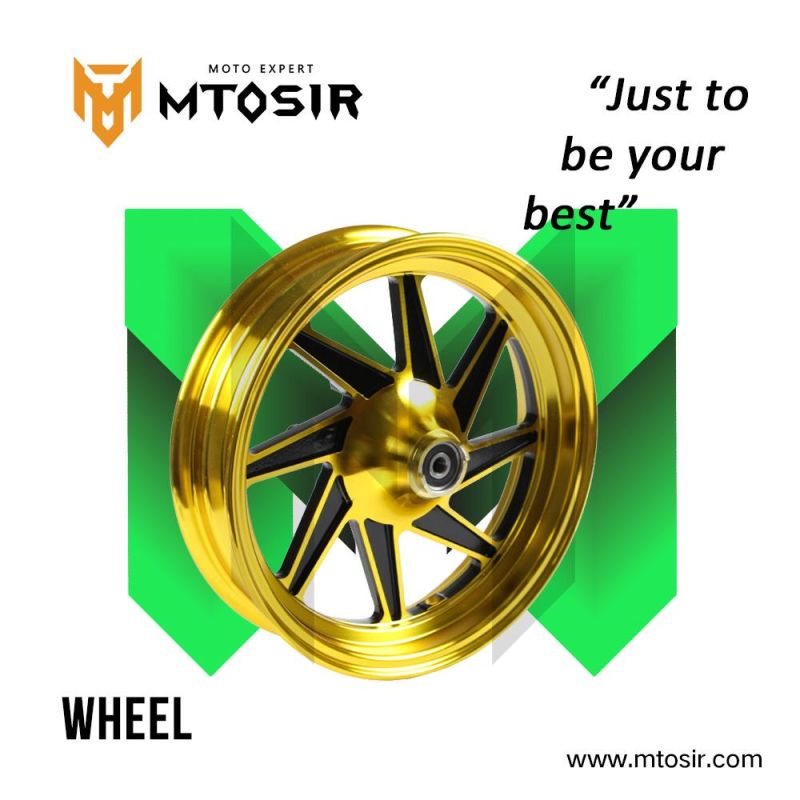 Mtosir High Quality Motorcycle Part Scooter Model Alloy Wheel Rim Professional Alloy Wheel Rim for Scooter Bajaj