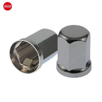 Plastic Chrome Lug Nut Cover Wheel Nut Cover 33mm Diameter 60mm Height Push on Lug Nut Covers
