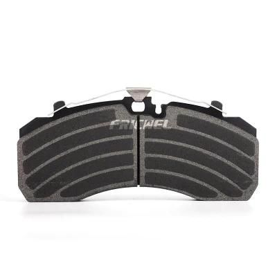 New Southeast Asia Western Europe Non-Asbestos Ceramic Nao Formula Longer Life Brake Pad