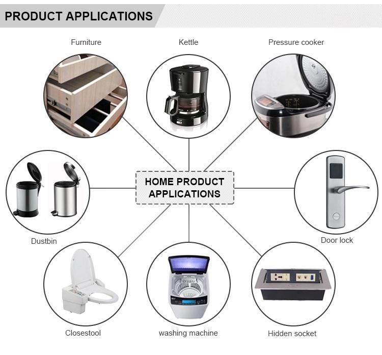 Rotary Damper Shock Absorption and Cushioning Machines Rotary Damper Toilet Lid Alloy Buffer