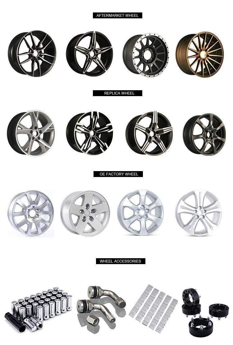 14inch-20inch Aftermarket Design Suspending Logo Alloy Wheel Rim Alluminum Wheel