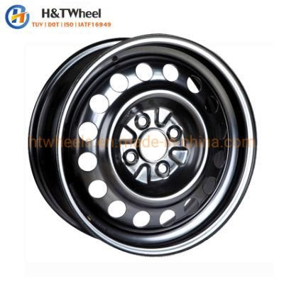 H&T Wheel 564210 15 Inch 15X6.0 4X100 Good Run-out Steel Car Wheels Rim