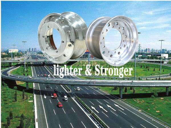 Forged Aluminum Wheels for Trucks and Buses (22.5X13, 22.5X14, 22.5X11.75, 22.5X9.00,)