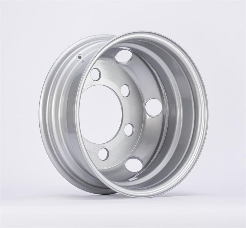 6.00-16 Inch Tube Truck Bus Trailer Dump Cheap Price High Quality OEM Brand Steel Wheel Rim