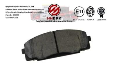 Hot Selling High Quality Auto Parts Ceramic Metallic Carbon Fiber Brake Pads, Low Wear, No Noise, Low Dust Long Life D1344 Toyota