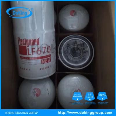 Hot-Sale Auto Parts Oil Filter Lf670 for Fleetguard