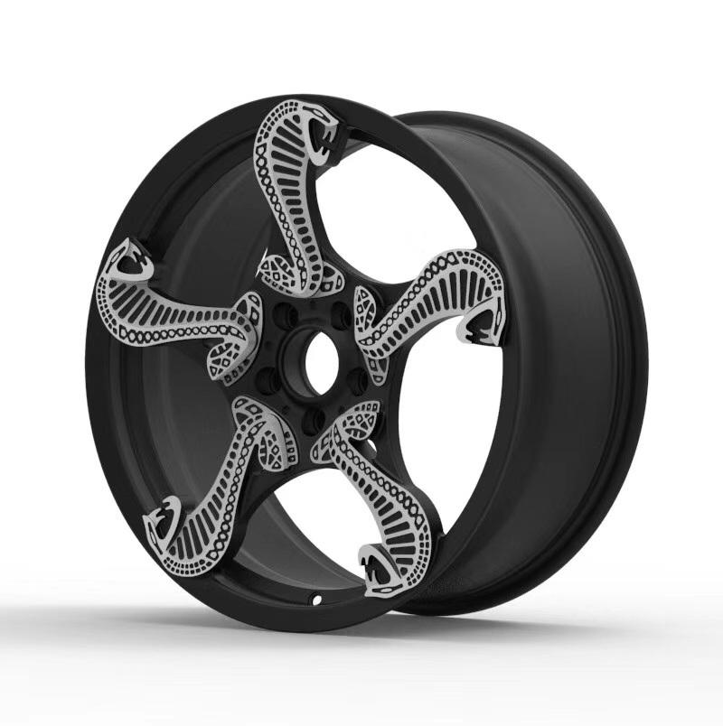 1 Piece Monoblack Forged Customized Alloy Wheel Rim