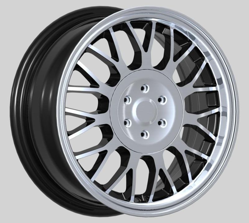 Wholesale Hyper Silver Face 13 to 15 Inch Wheel 5X100 Alloy Wheels Rims