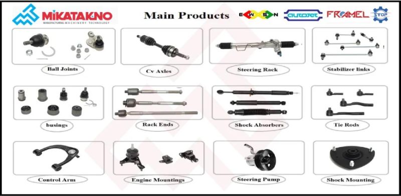 Universal Auto Parts Bushings for All American, British, Japanese and Korean Cars Manufactured in High Quality and Factory Price