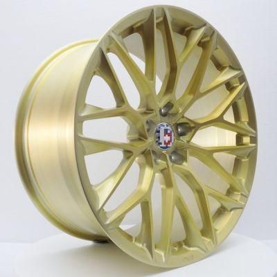 Aftermarket Aluminium Alloy 3 Piece Forged Wheels Rim for Luxury Car