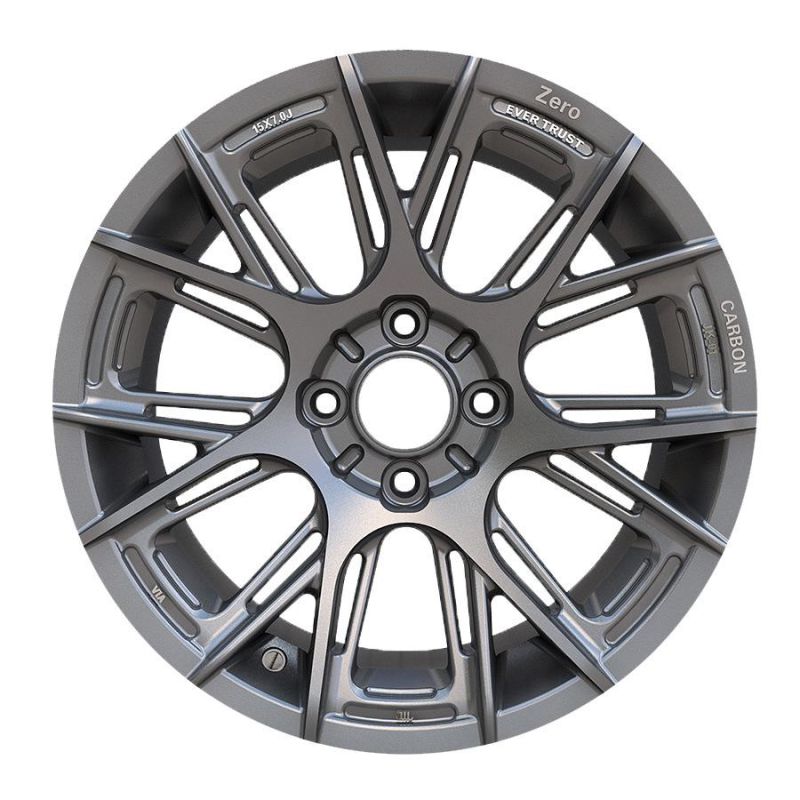 Am Small Wheel 15X7 4X100 Fully Anthracite