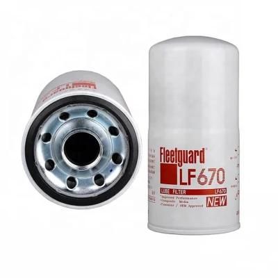 2021 Wholesale Truck Parts Engine Oil Filters P551670 Lf670 H240W W1294