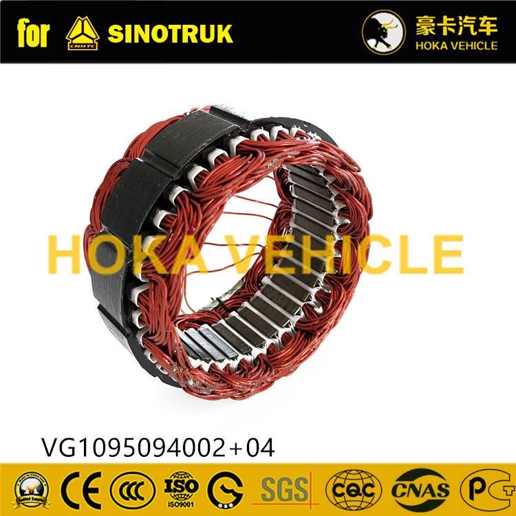 Original Sinotruk HOWO Alternator Coil Vg1095094002+04 for All Sinotruk Heavy Truck