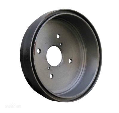 China Casting and Machining Ductile Iron Mixer Truck Parts Rear Axle Brake Drum