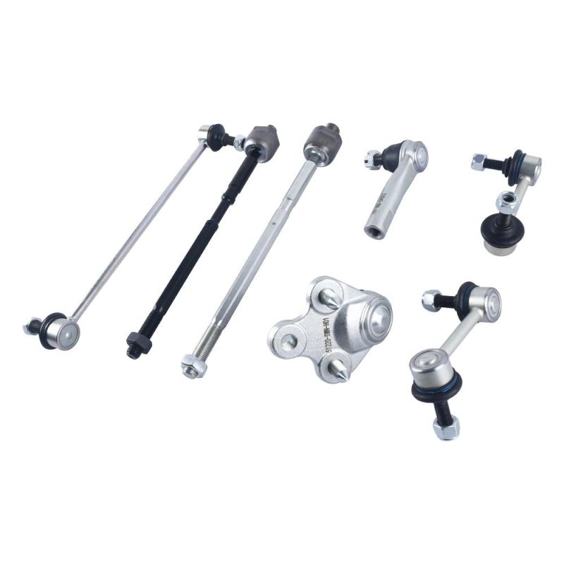 7 Pieces Suspension Kit Includes Front&Rear Stabilizer Link, Tie Rod End, Ball Joint for Honda CRV 2007-2009