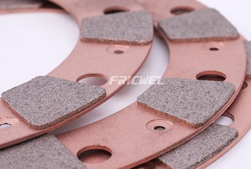 Fricwel Auto Parts Sintered Copper Clutch Button Ex Factory Price