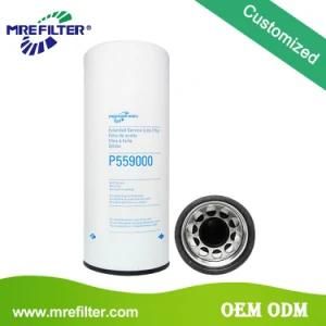 Auto Hydraulic Parts Truck Oil Filter for Mann Excavator Engine P559000