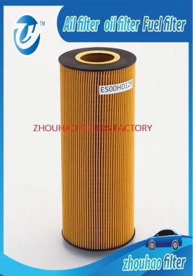 Auto Parts Filter Element Wholesale Price Engine Oil Filter Supplier Car Parts Hu12140X/Ox168d/E500HD129 Oil Filter for Mercedes-Benz