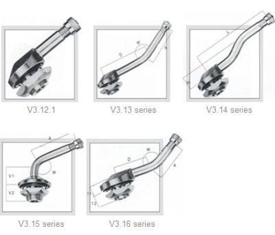 European Style Clamp in Truck and Bus Tire Valve V3.12 V3.14 V3.15 V3.16 Series