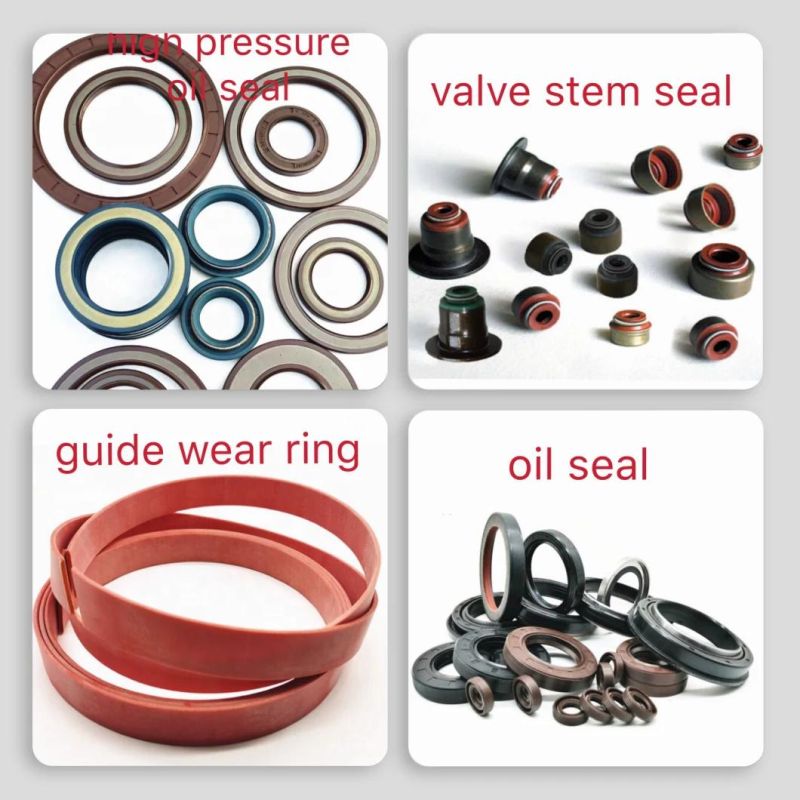 High Pressure Double Lips Tc Type NBR Rubber Oil Seals for Machinery