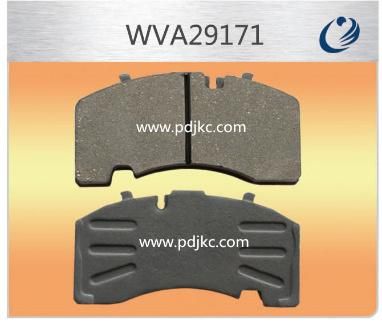 Semi-Metallic Ceramic Truck Heavy Duty Brake Pad Wva29171