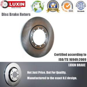 One-Piece Solid Brake Rotor for Ford Aftermarket