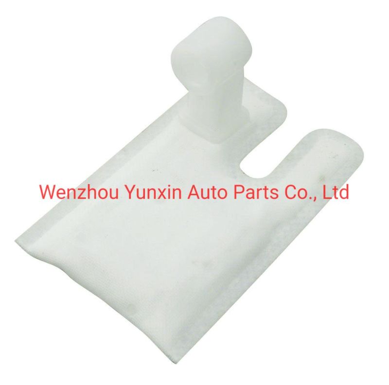 Mt10A White Motorcycle Strainer Motor Filter with Blue Injector 105*64mm