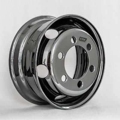 17.5X6.75 HK Best Rims Manufacturer Tubeless Light Truck Tires Spare Parts Trailer Wheels