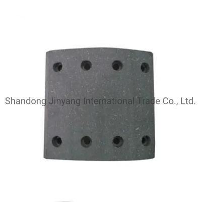 Sinotruk Weichai Spare Parts HOWO Shacman Heavy Duty Truck Chassis Parts Factory Price Brake Pad Brake Lining Wg9100440029