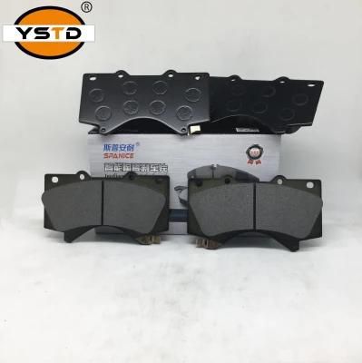 D2278m Auto Parts Semi-Metallic Ceramic Front Disc Brake Pads for Toyota
