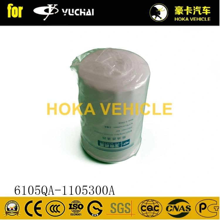 Original Yuchai Engine Spare Parts Fuel Filter 6105QA-1105300A for Heavy Duty Truck