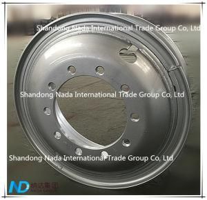 8.50-24 Tube Rim TBR Truck Steel Wheel with TS16949/ISO9001: 2000