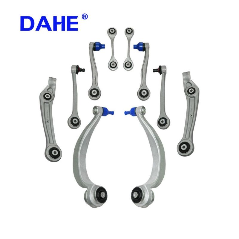 Suspension Control Arms Wishbone Set Audi A4 B8 A5 8ta 8t3 Q5 8r Front Rear Full Sets Stabilizer Link Ball Joint Lower Control Arm with Bolts